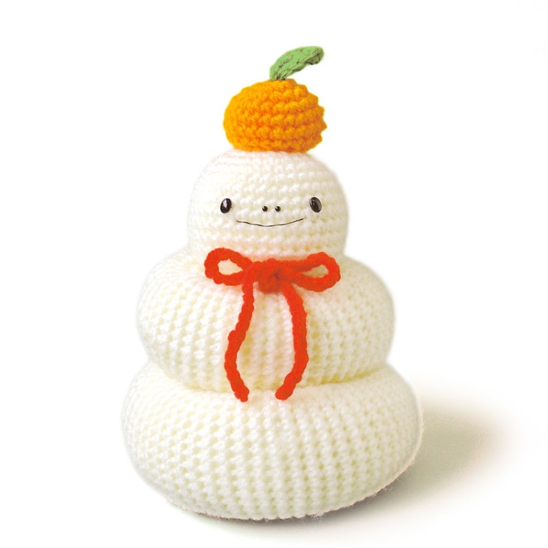 ハマナカ ボニー あみぐるみキット 鏡餅のヘビ H301-554