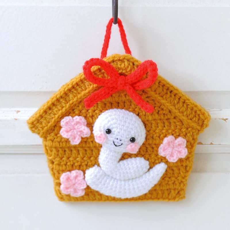 ハマナカ 干支キット 幸せの絵馬 巳 H301-557