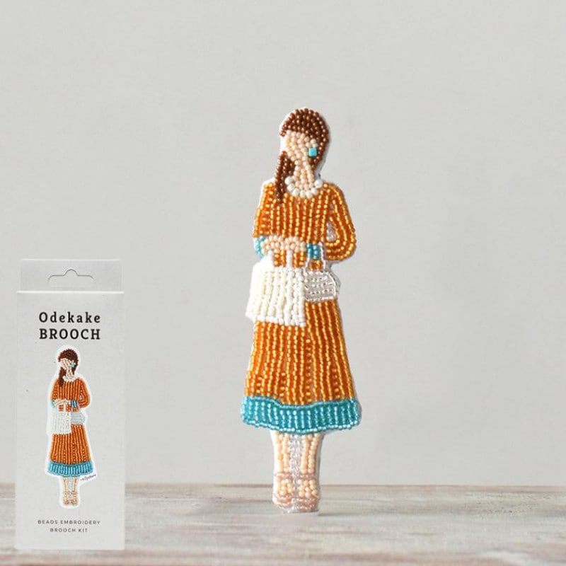 MIYUKI ビーズ刺しゅう ブローチキット Odekake BROOCH お呼ばれ HCA14//11 