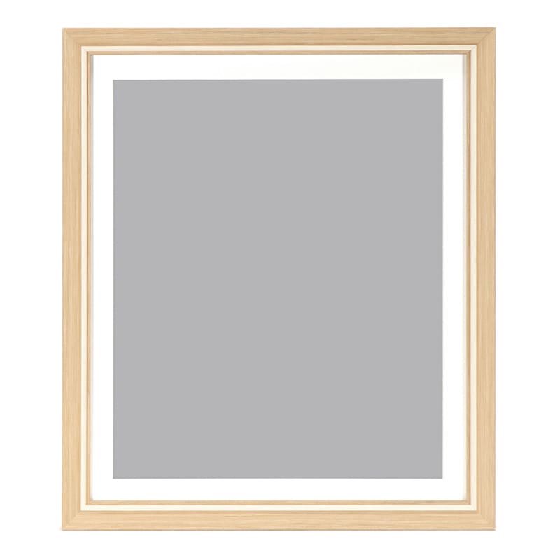 オリムパス 専用額 W-65 （ナチュラル） 内寸：40.4×33.7cm 