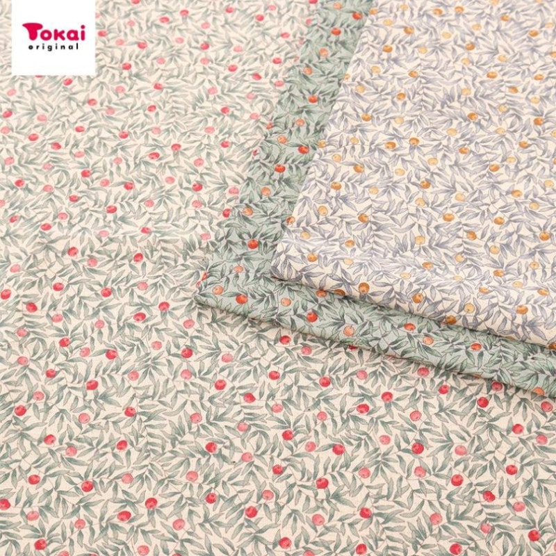 CRA-SEW collection 綿麻シーチング モニカベリー JCY-042 1m カットクロス 