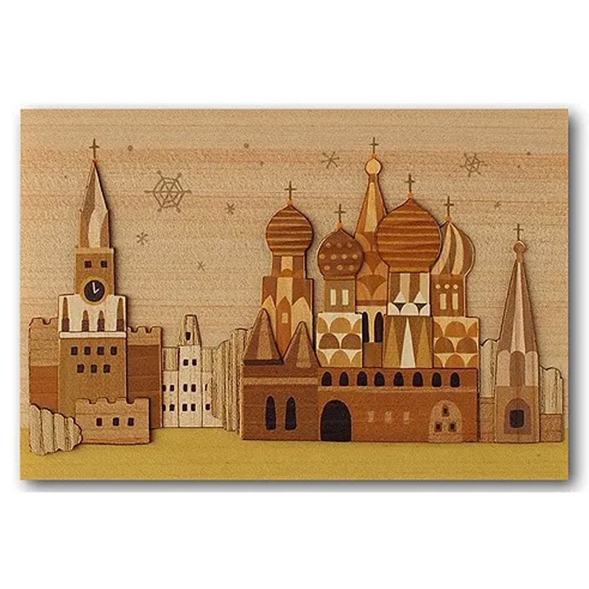 木はり絵手作りキット　「モスクワ」　KTB-002