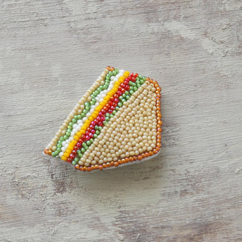 Harapeko BROOCH サンドイッチ HCA20//8 