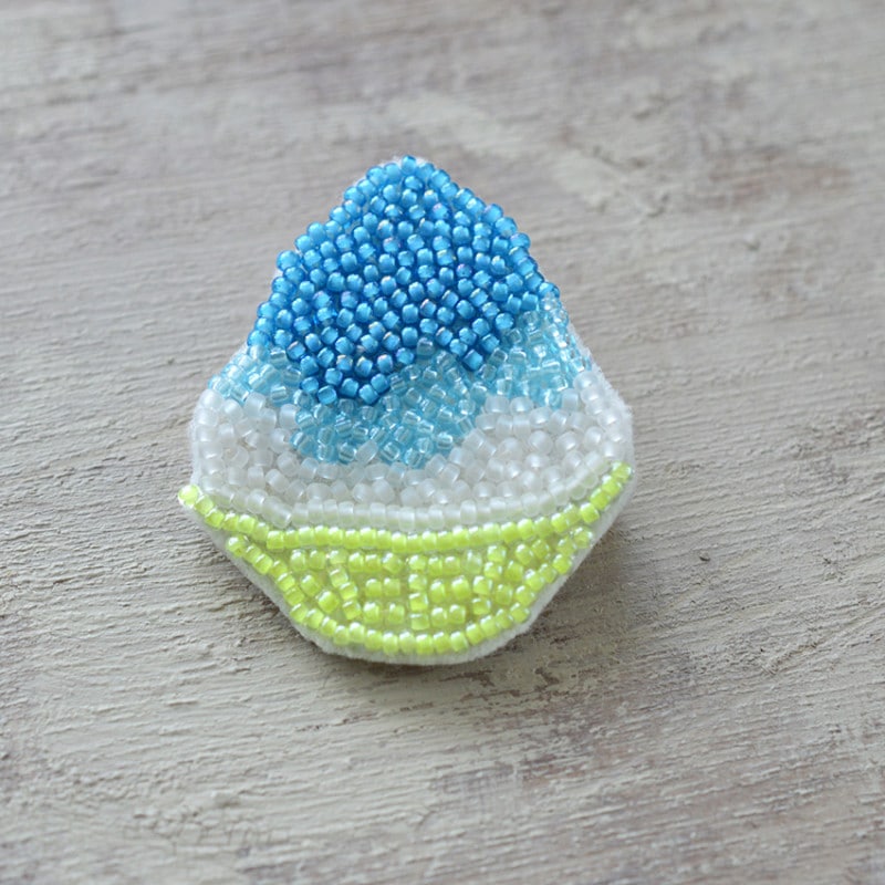 Harapeko BROOCH かき氷 ブルーハワイ HCA20//9 