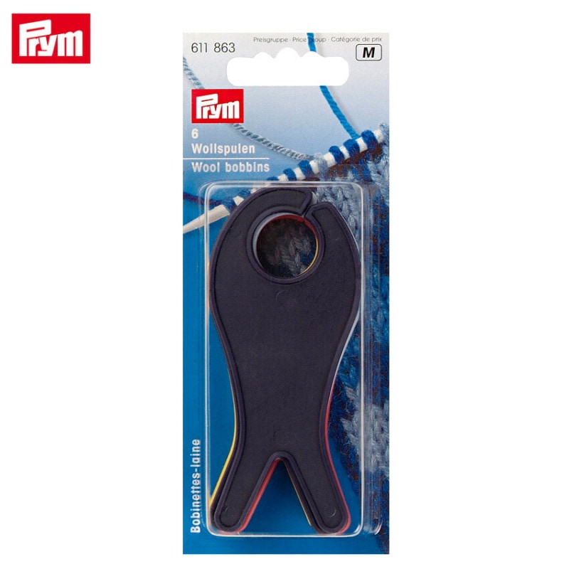 Prym プリム 毛糸ボビン6個アソート(90mm) 611863