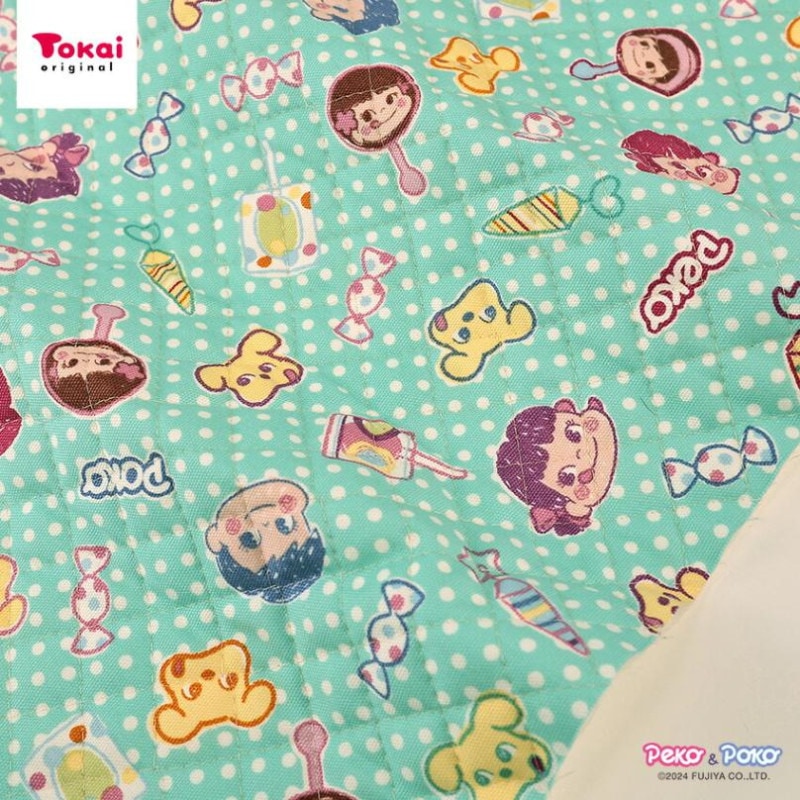 ペコちゃん クレヨン オックスキルト 50cm単位