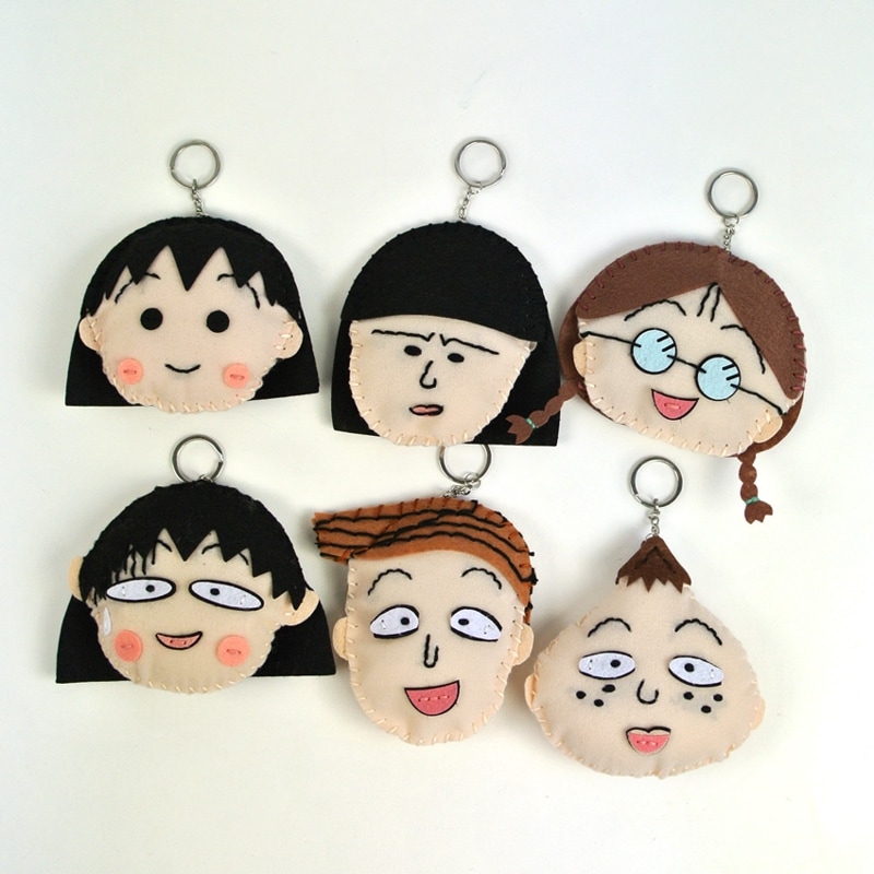 ちびまる子ちゃん　はじめてのソーイングキット　キーホルダー　6種