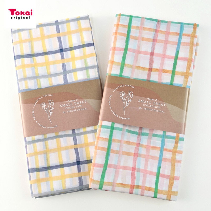 SMALL TREAT Sugarplaid ポリエステルタフタ 1m カットクロス