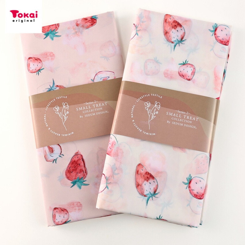 SMALL TREAT Tearberry ポリエステルタフタ 1m カットクロス