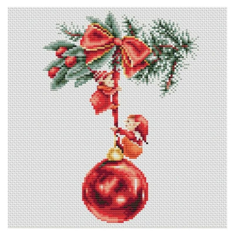 輸入刺繍キット DUTCH STITCH BROTHERS DSB018A Christmas Elves クリスマスエルフ_2 ／ クロスステッチ キット