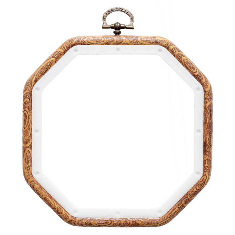 DMC Accessories OC-1 フレーム 八角形 WOOD 12.5×12.5cm 樹脂製