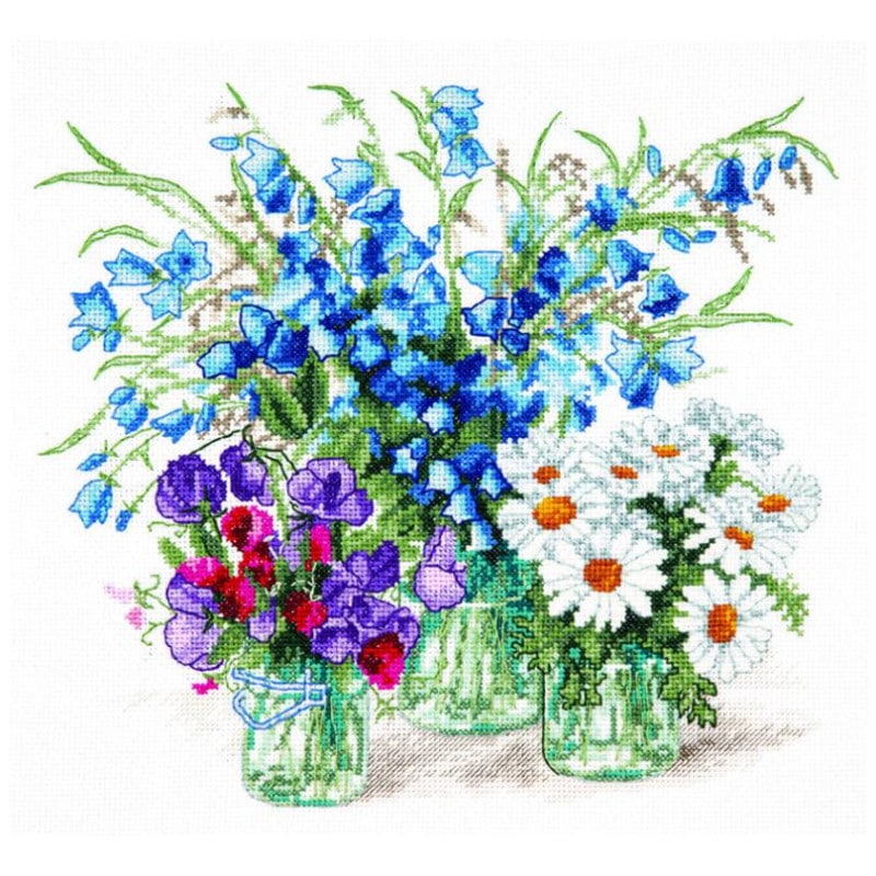 刺繍 輸入キット Charivna M-516 The scent of the meadows （草原の香り）