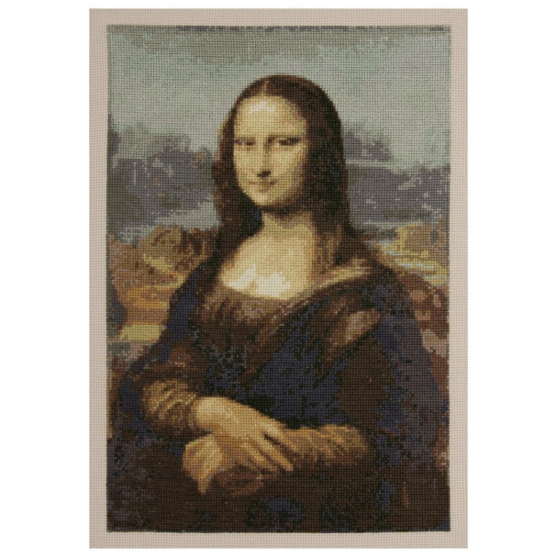 DMC×ルーブル美術館コレクション BK1970/81 ダ・ヴィンチ「モナ・リザ」 クロスステッチキット