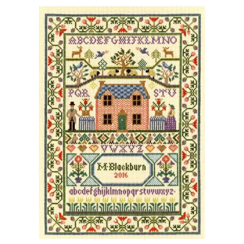 刺繍 輸入キット Bothy Threads XS3 Country Cottage カントリーコテージ