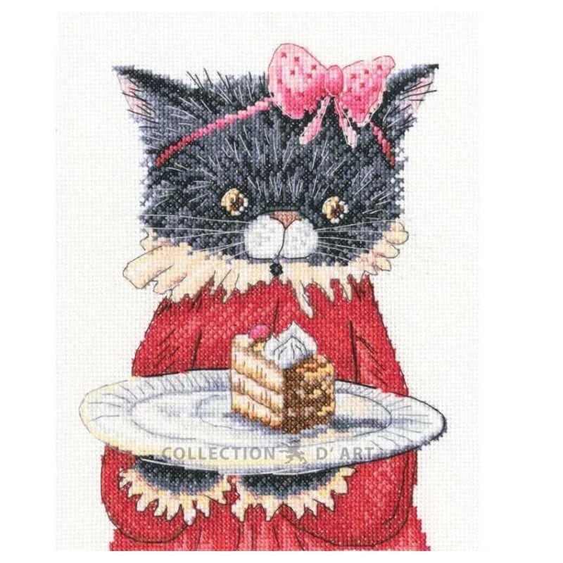 輸入キット RTO Cross-stitch kits There were cats. I bring happiness Art.M914