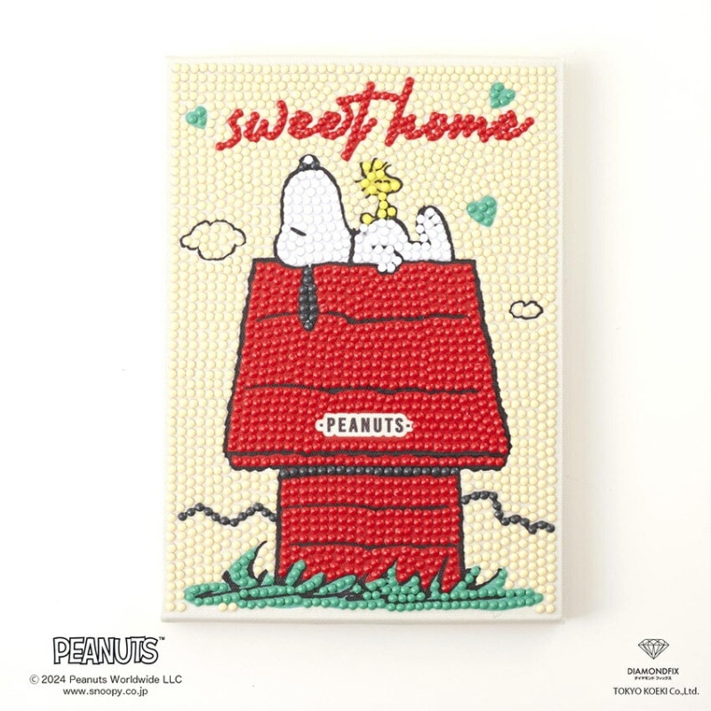 ダイヤモンドフィックススヌーピー Sweet Home 127×178mm DF2L-PN001