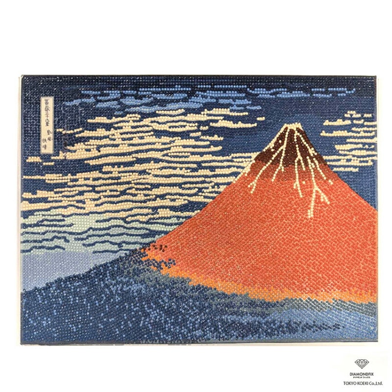 ダイヤモンドフィックス キット 浮世絵 凱風快晴 30×40cm 10-4848