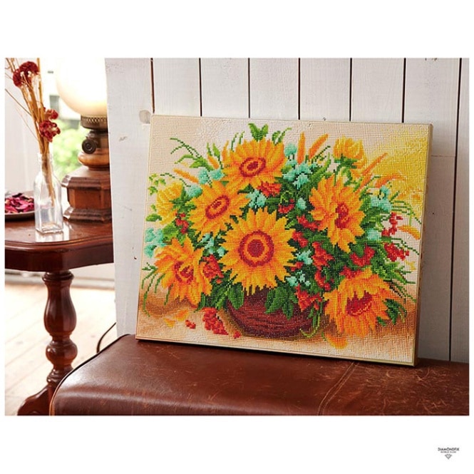 ダイヤモンドフィックス キット ひまわり 10-3298 / 30×40cm