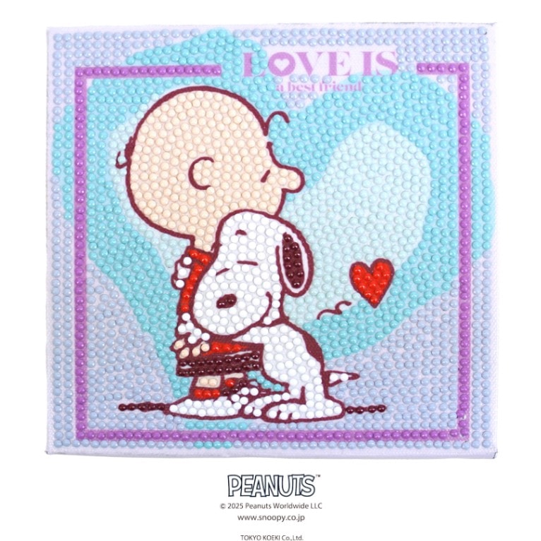 ダイヤモンドフィックス スヌーピー「LOVE」