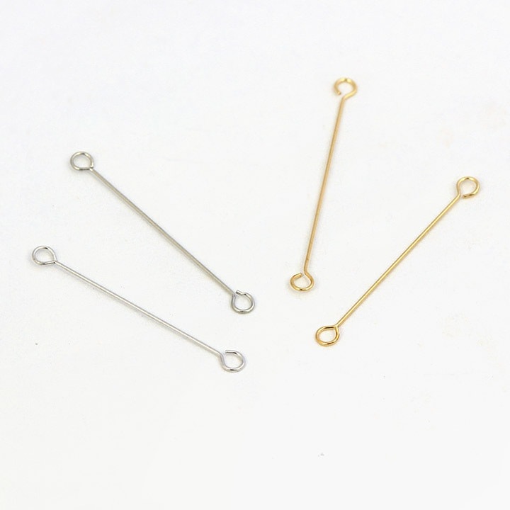 9ピン(ピアノ線)20mm 10本入り ゴールド･シルバー
