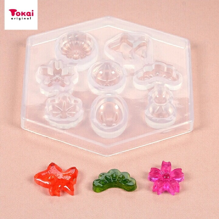 オリジナルシリコンプチモールド 和風 10-2373