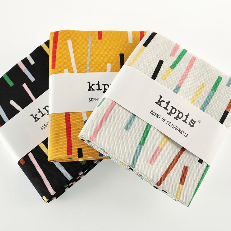 kippis リズミカルな色エンピツ オックス 50cm カットクロス