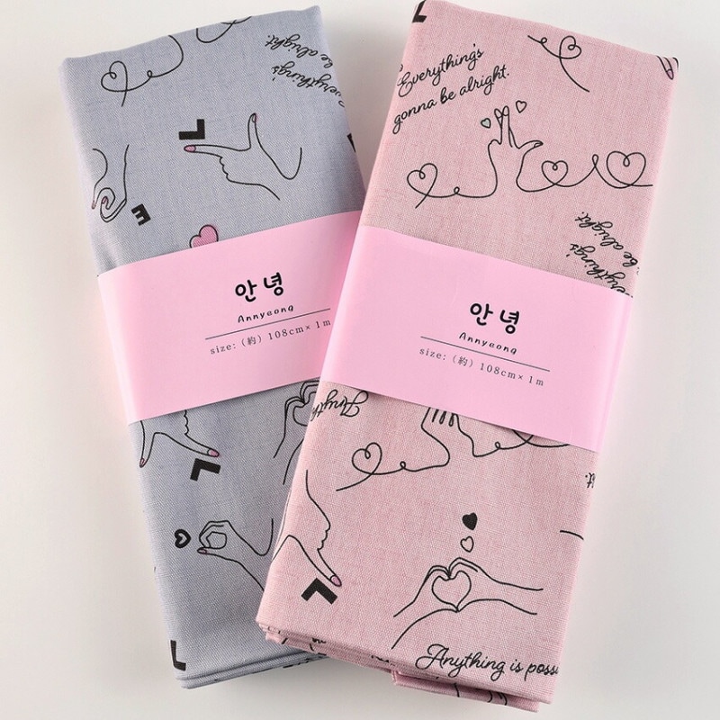 annyeong ハンドサイン オックス 1m カットクロス