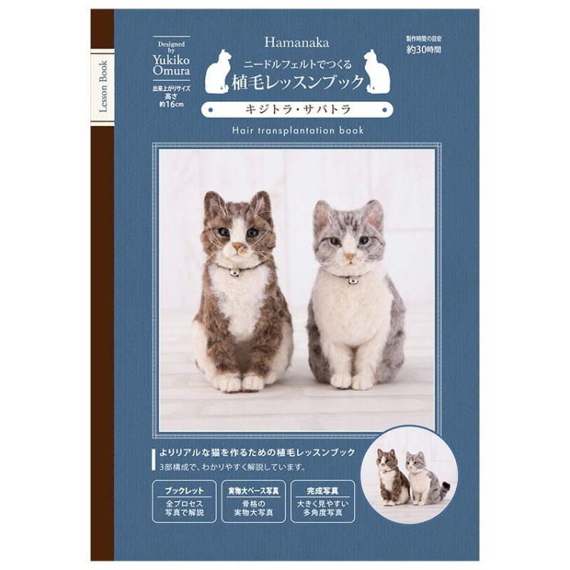 ハマナカ レッスン ブック 本 書籍 テキスト 基礎本 キジトラ サバトラ