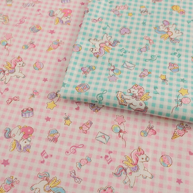 バニラポップ チェック オックス 50cm単位