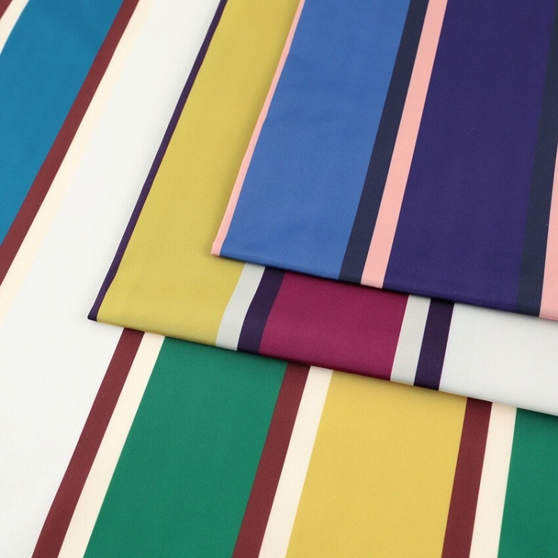 撥水ポリエステル ストライプ 50cm単位