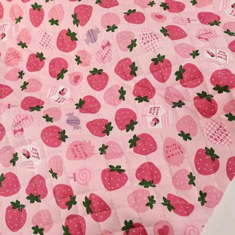 お気に入りシリーズ ストロベリーミルク オックスキルト 50cm単位