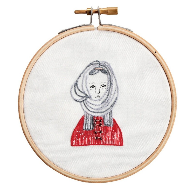 nuie (ヌイエ) 刺しゅうキット GURUGURU ぐるぐる HCA15-4