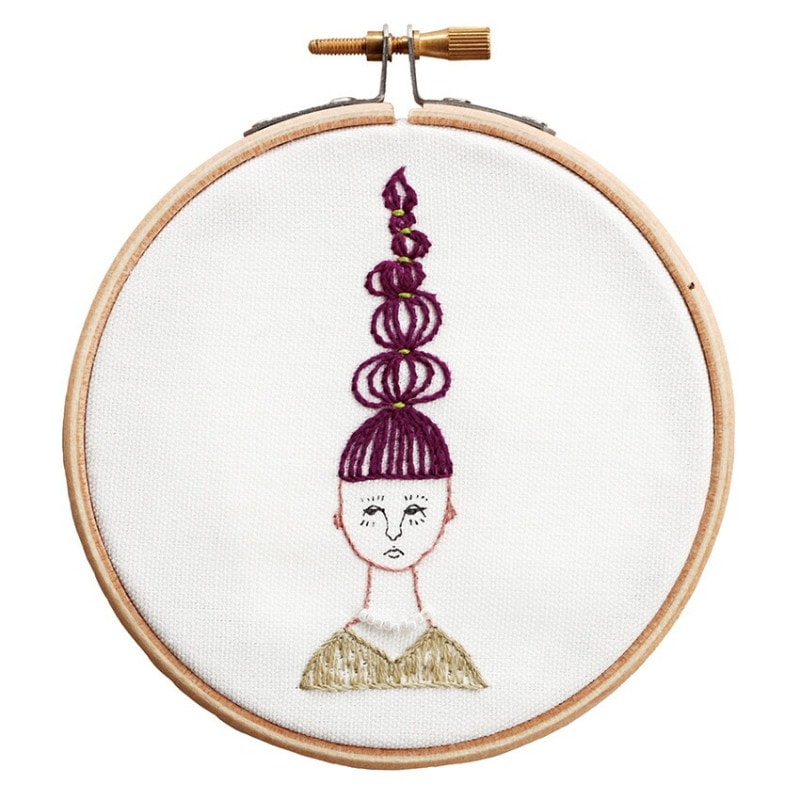 nuie (ヌイエ) 刺しゅうキット MORIMORI もりもり HCA15-5