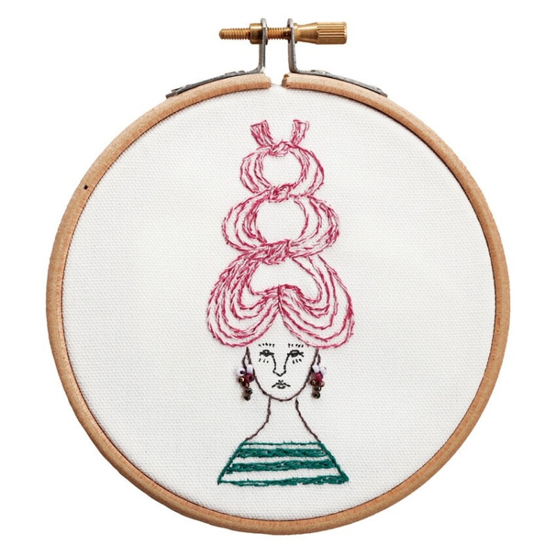 nuie (ヌイエ) 刺しゅうキット NEJINEJI ねじねじ HCA15-6