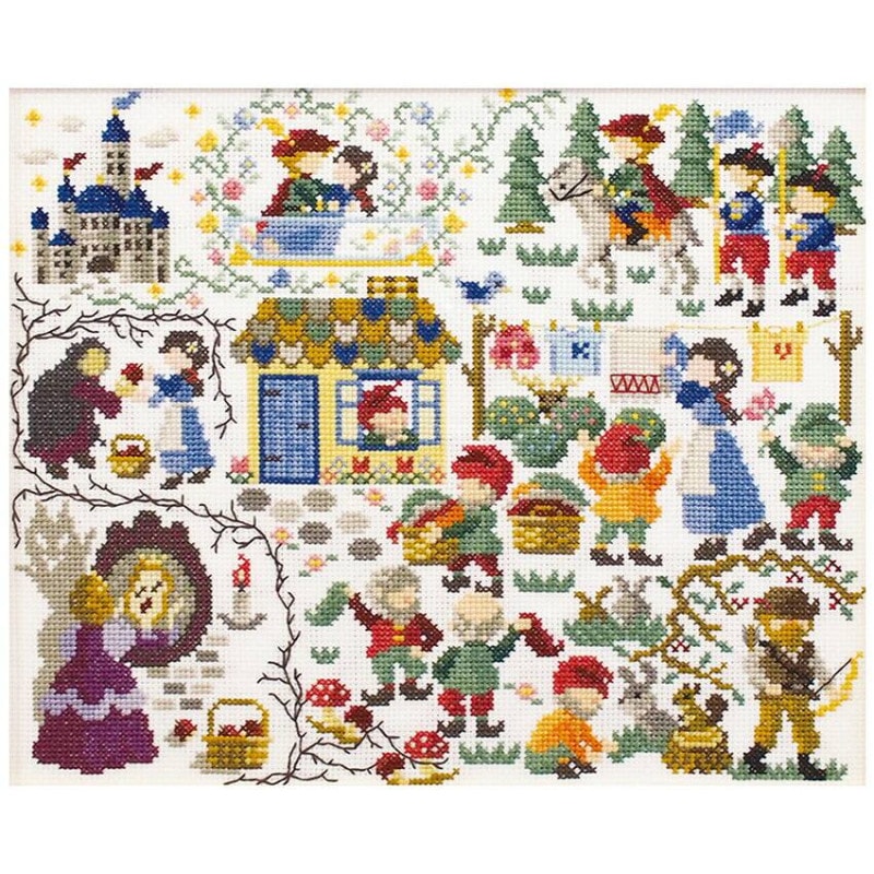 オリムパス 刺しゅう クロスステッチキット Nostalgic Story 7569 白雪姫 / Nitka 童話 ししゅう