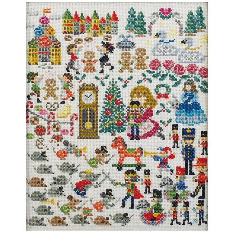オリムパス 刺しゅう クロスステッチキット Nostalgic Story 7572 くるみ割り人形とネズミの王様 / Nitka 童話 ししゅう