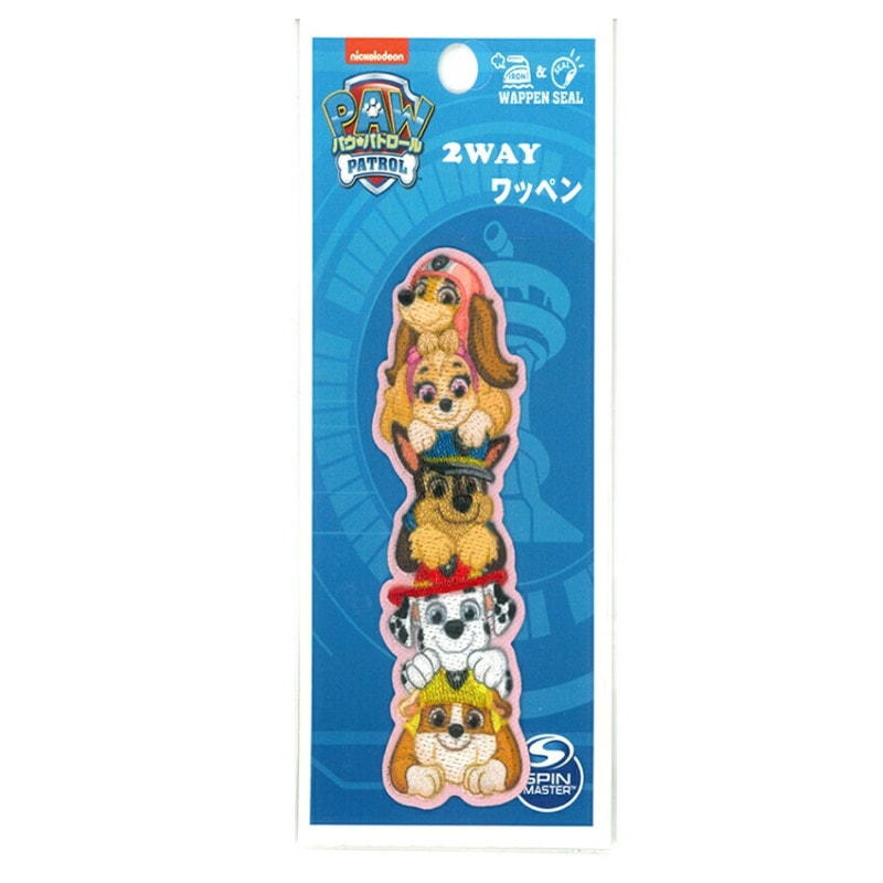 パウ･パトロールワッペン大 なかま ピンク