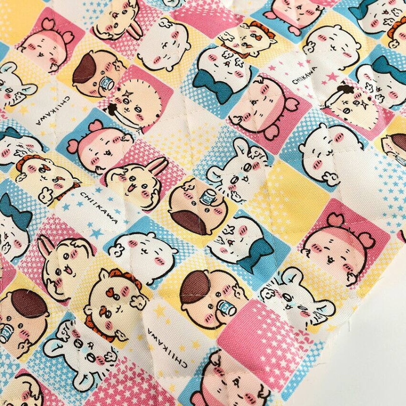 ちいかわ ブロック柄 オックスキルト 50cm単位