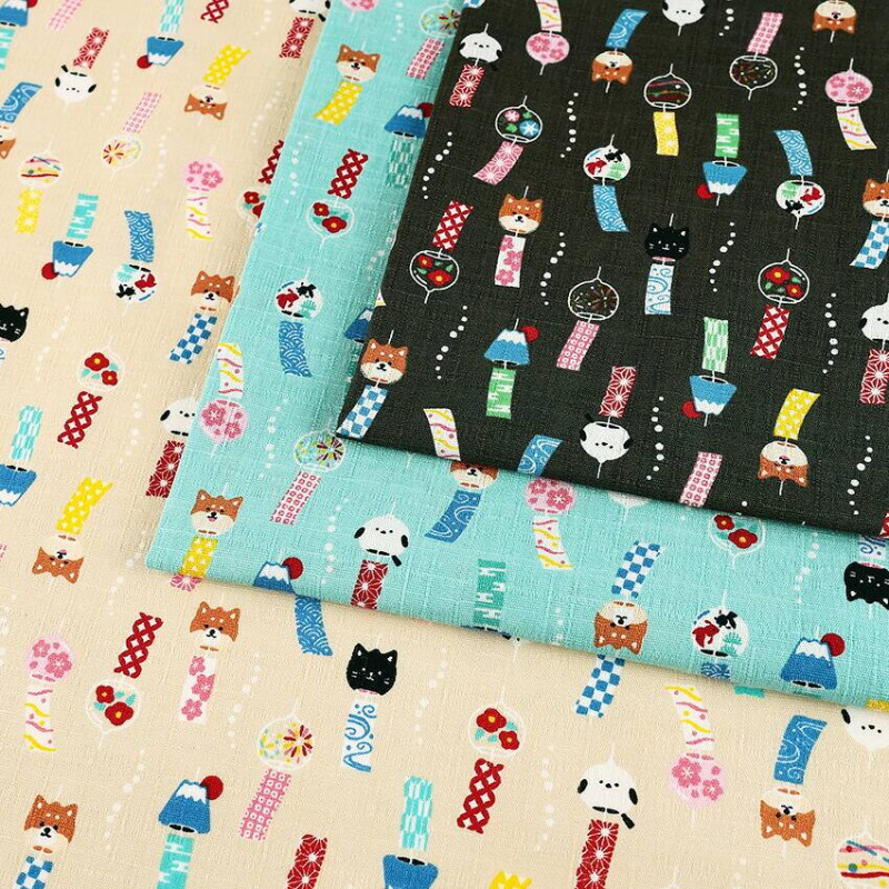 和物語 風鈴柄 サザンクロス 50cm単位