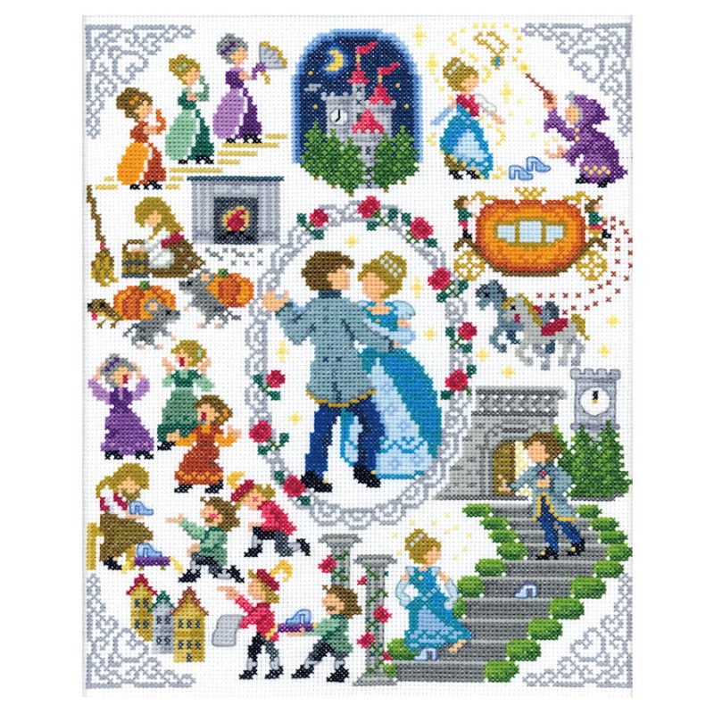 オリムパス クロスステッチ 刺しゅうキット Nostalgic Story シンデレラ7594