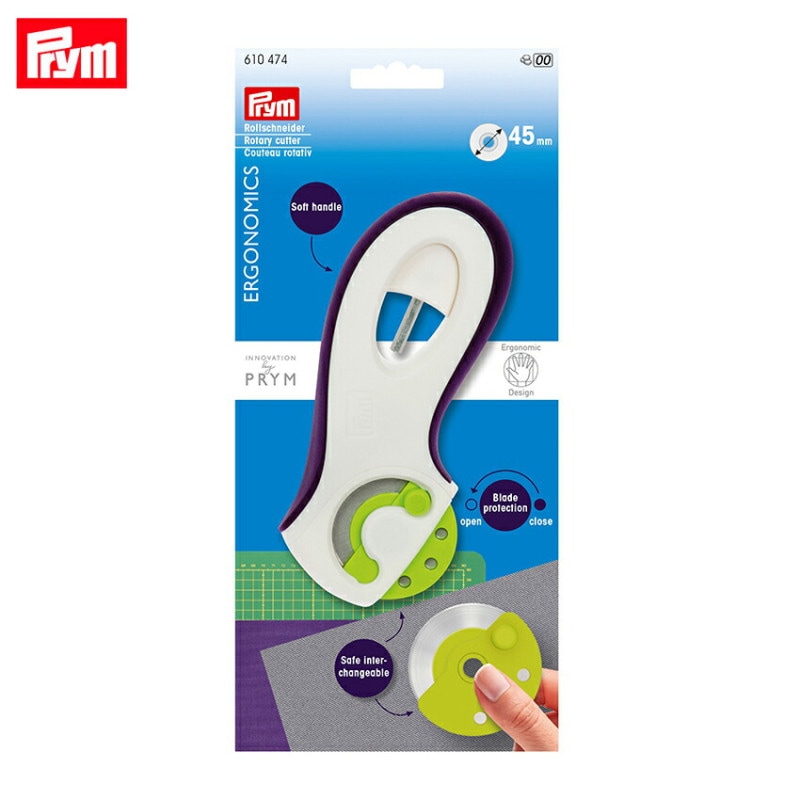 Prym プリム エルゴノミクス ロータリーカッター 45mm 610474