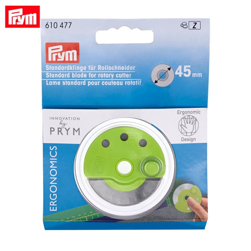 Prym プリム エルゴノミクス ロータリーカッター 替え刃 45mm 610477