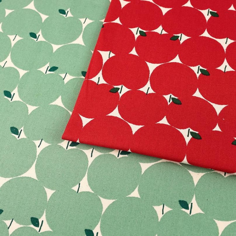 Apple Dots オックス 50cm単位