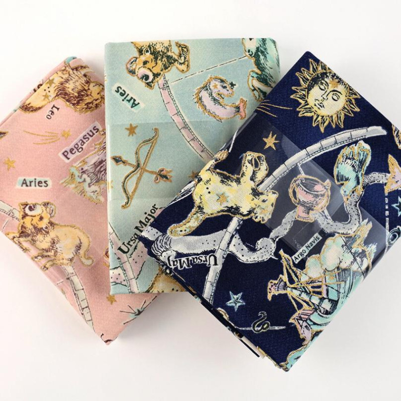 un/no トワイライトムーン Horoscope シーチング 50cm カットクロス