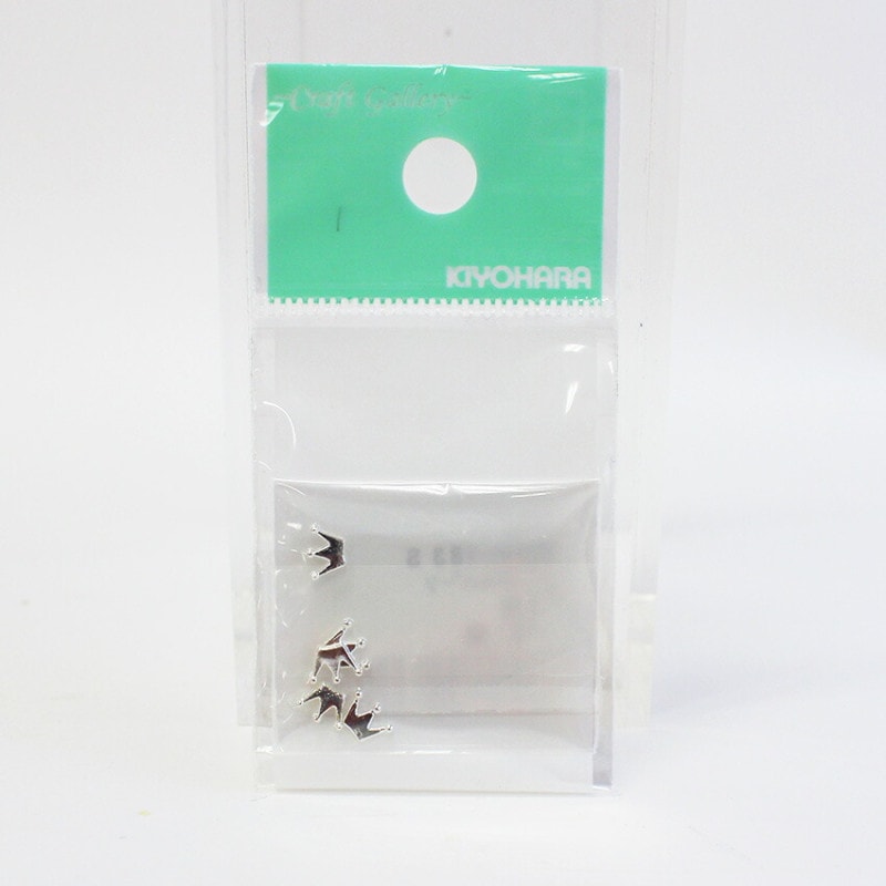 【大処分】【在庫限り】ミニメタルパーツ 王冠 S