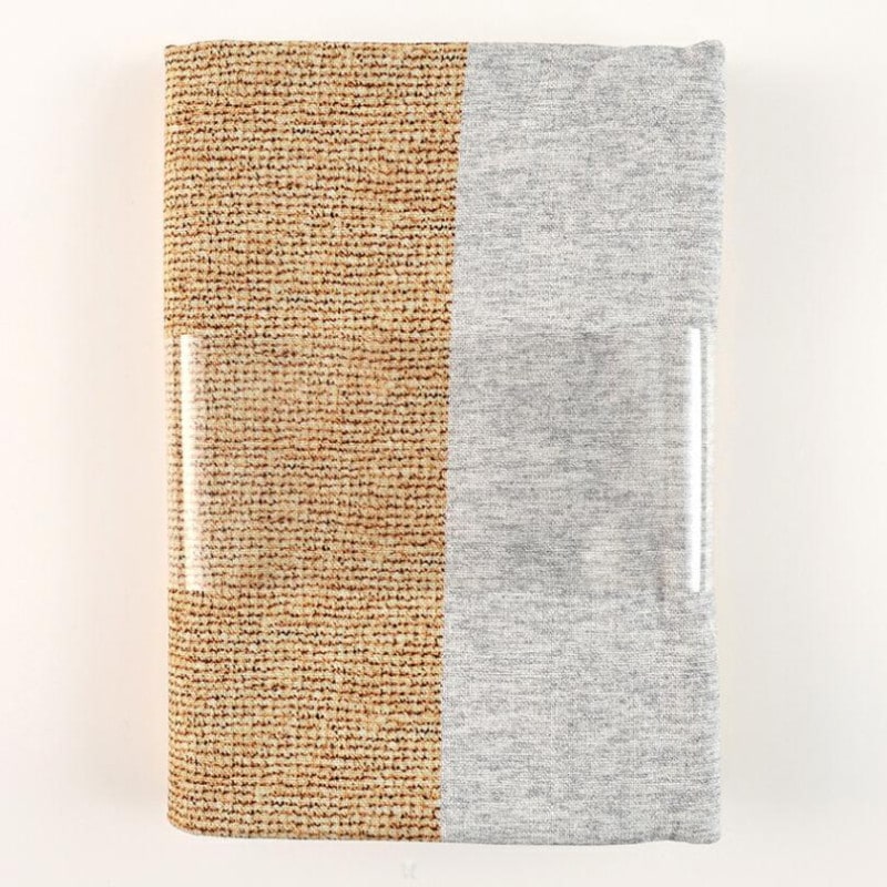 オビツ製作所×KOKKA プチクローゼット バスケット柄 シーチング 50cm カットクロス