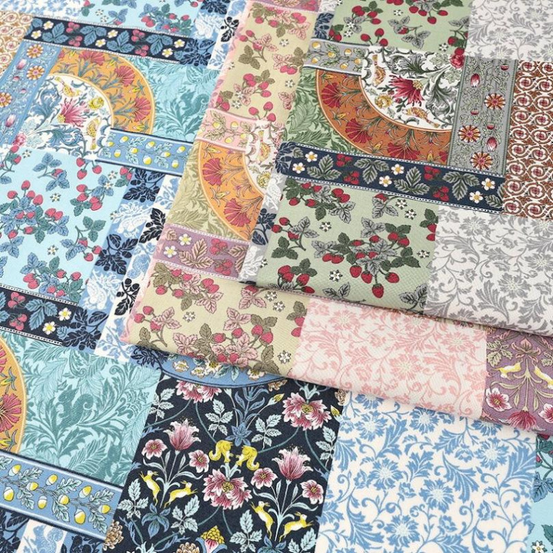 Art Nouveau Symphony animal forest シーチング50cm単位