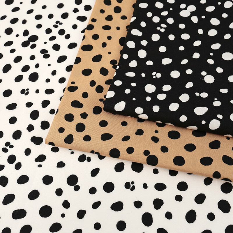 アニマルプリント ダルメシアン ブロード 50cm単位