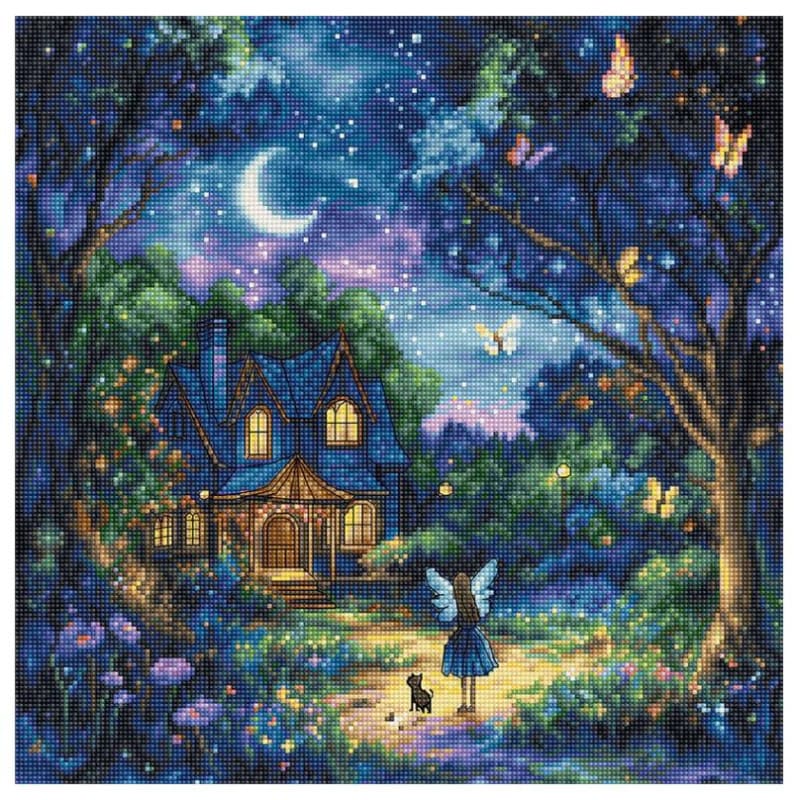 刺繍 輸入キット LETISTITCH Luna's Garden L9942