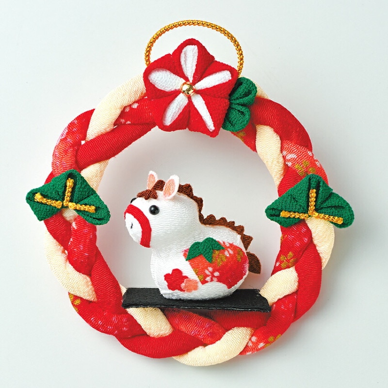 干支キット つまみ細工で作る輪っかのうま LH-196